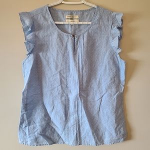 Beacan Cove Sleeveless Linen Top